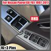 Главный выключатель стеклоподъемника с правым рулем для Nissan Patrol GU Y61 1997‑2017 X-Trail T30 INFINITI Stagea Almera Skyline