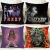 Модная чехол-подушка C-CCheif Keef, удобный двусторонний чехол для подушки, идеально подходит для автомобиля, дивана, спальни и многого другого