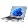 GLM Slim Laptop with Windows 11 256GB 8GB WPS USB Full HD GM-JAPAN Ultra-Lightweight, 14-inch Office, SSD, Memory, Office, Celeron, Wi-Fi, 3.0, HDMI,
