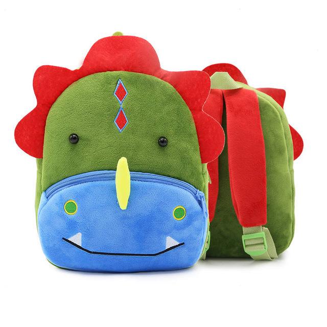 Stuffed Plush Kids Baby Toddler School Bags Backpack Kindergarten Schoolbag for Girls Boys 3D Cartoon Animal Backpack