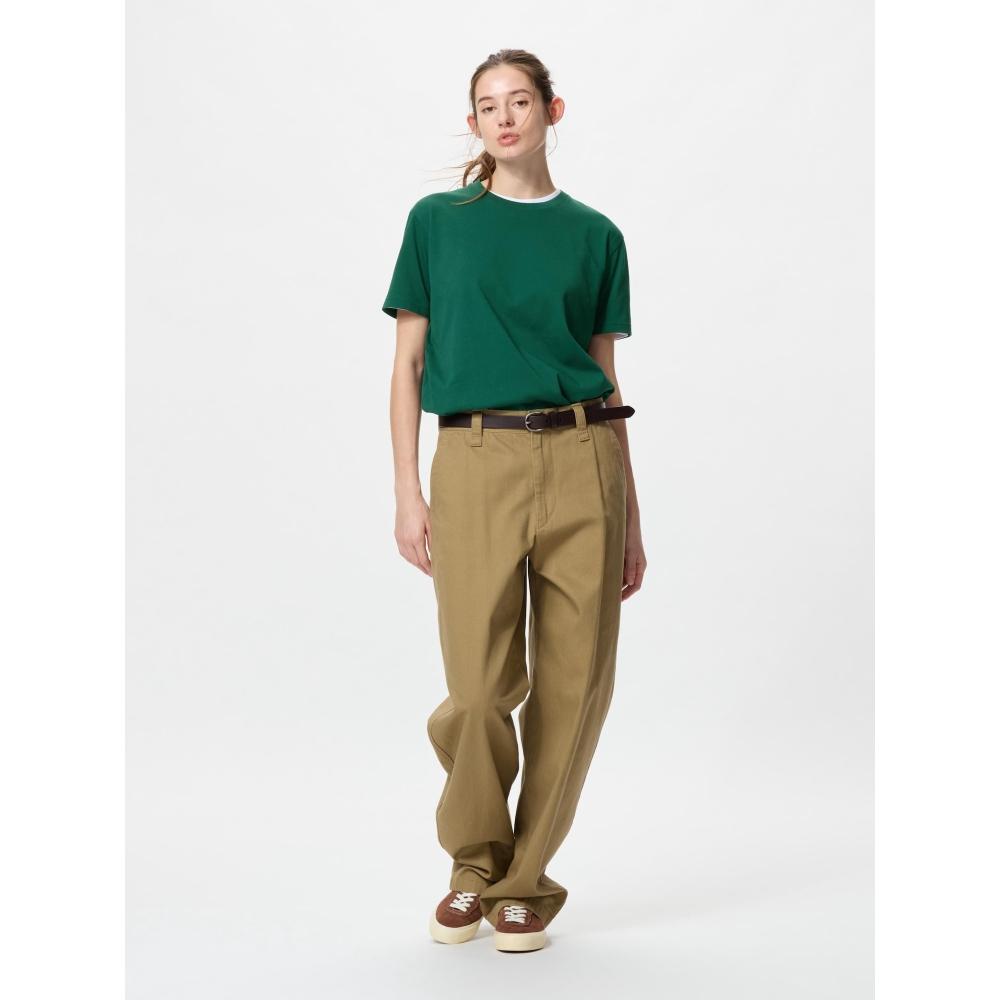 Uniqlo Футболка с круглым вырезом и коротким рукавом Dry Color 