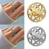 Creative Astronomical Ball Ring Wedding Coupler Women's Delicate Jewelry Gift for Girl Lover