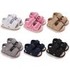 Under 2 Years Toddler Baby Sandals Non-Slip Soft Sole Crib Shoes Open-toed Sandals