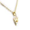 [H3262] - 2-tone 'Câlin' Gold Plated Necklace