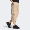 Adidas Solid Color Multi-Pocket Joggers Women Bottoms Khaki HM7095