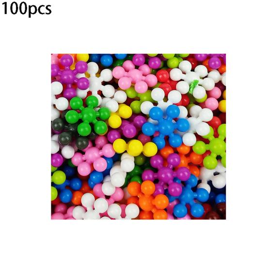 60/100/200 шт. развивающие трехмерные экологически чистые кирпичные игрушки снежный цветок мозговая игра развлекательная игрушка