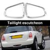 2pcs Tail Rear Lamp Frame Ring Cover Case Decoration Tail Light Frame Ring Sticker for Mini Cooper R56 R57 R58 R59 2007-2013