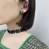 Серьги ANNA SUI с мотивом бабочки SAMA1420 XV Фиолетовые 2-сторонние