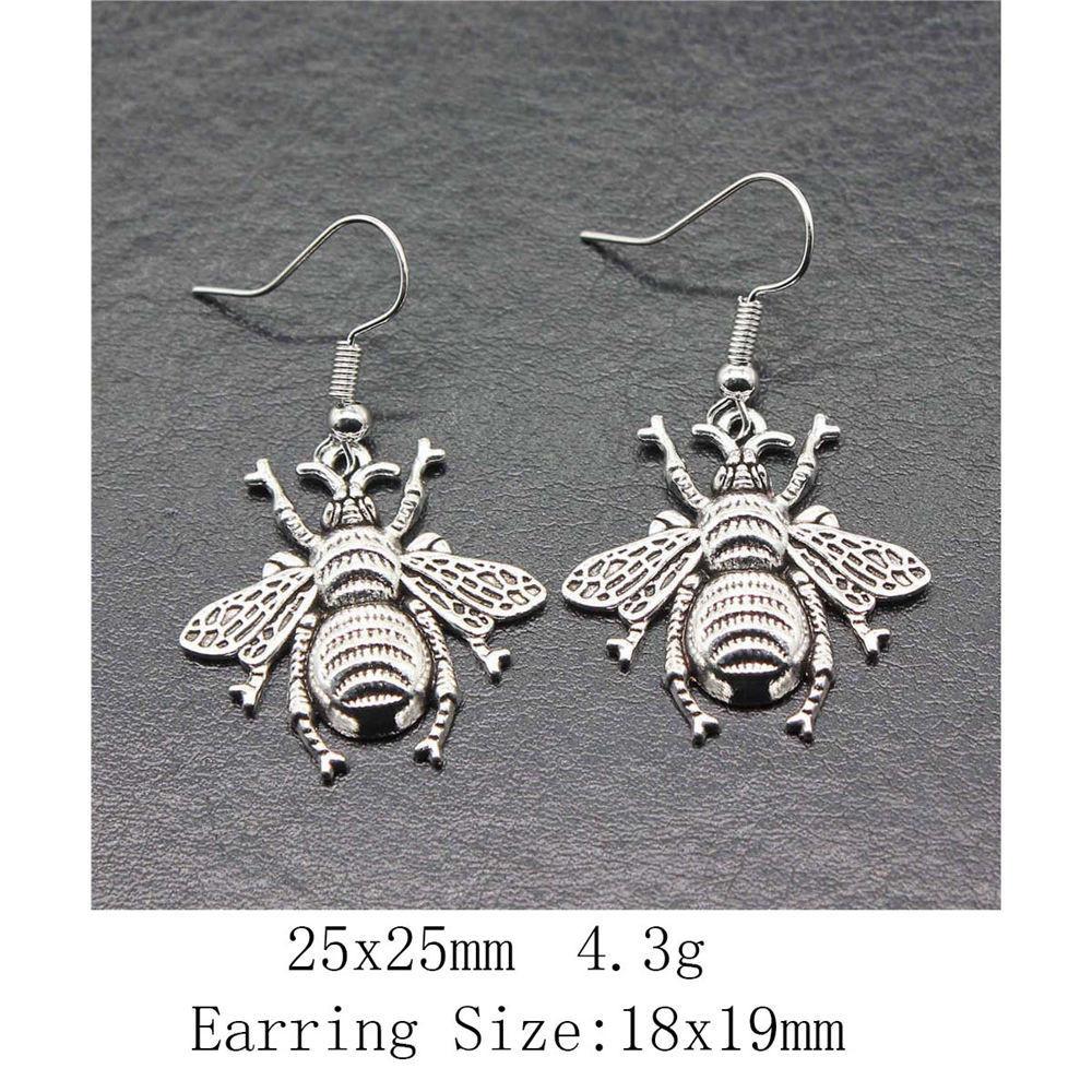 Подарки для женщин Серьги-клипсы в виде пчелиных сот, серьги-подвески и висячие серьги, женская одежда, милые серьги