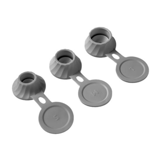 3 шт. Крышка для перевернутой бутылки Герметичная TPE Ванная Лосьон Шампунь Кухня Бутылка для приправ