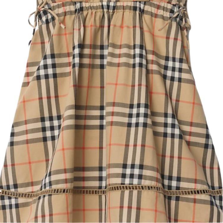 Burberry Детские платья с круглым вырезом, тонкие 81171581