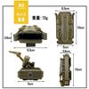 Sabsta Scorpion Soft Shell Magazine Pouch, Non-Slip, Belt/MOLLE Compatible, 5.56mm, 7.62mm, M4 Assault, Tan (Set of 2)
