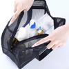 Pockets Bathroom Carry Tote Tote Bag Beach Mesh Shower Bag Mesh Shower Storage Bag Quick Dry Shower