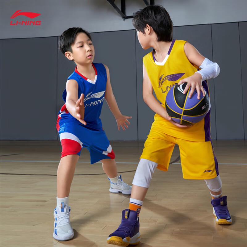 Li-Ning Мужской спортивный комплект для баскетбола с быстрой сушкой YATV093