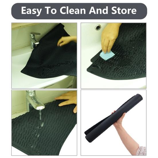 Силиконовая защитная крышка для верхней крышки термостойкий коврик для электрической плиты, крышка для индукционной варочной панели, коврик для сушки посуды, защита кухонной столешницы