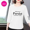 Women's 2025 Korean Style Cotton T-Shirt: Seven-Sleeve, Summer Casual, Loose & Slimming, Belly-Covering, Versatile Top