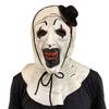 New Halloween Collection Horror Curse Witch Mask Scary Prop White Hair Female Ghost Zombie Mask Latex mask