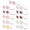 Fashion Disco Party Flower Sun Glasses Round Frame Daisy Sunglasses for Women Shades