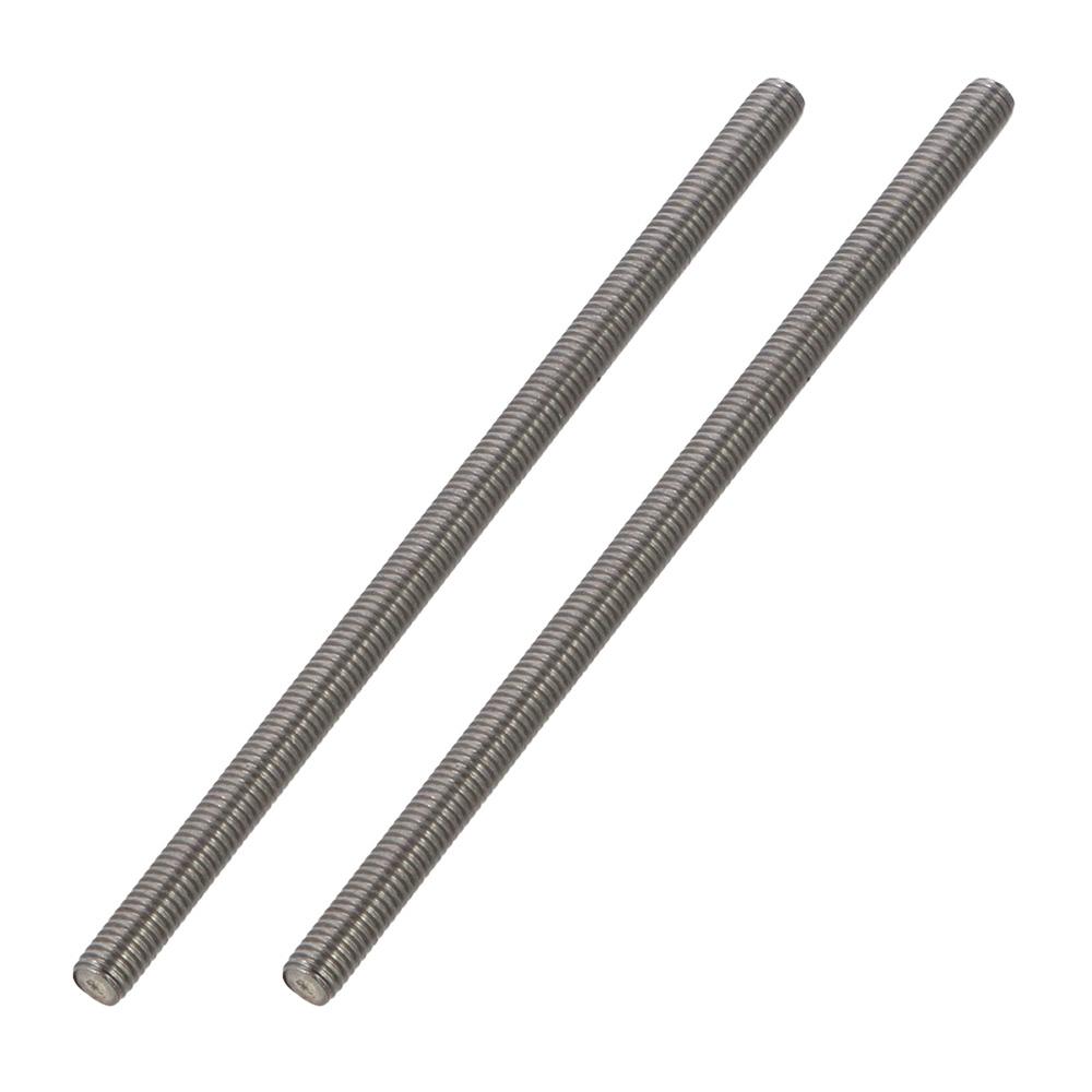 2 шт., стержень с полной резьбой из нержавеющей стали 304, стержни с правой резьбой, шпильки, U-образные болты
