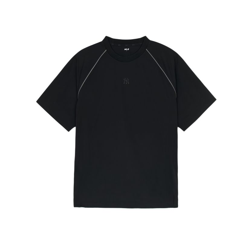 New MLB Basic New York YankeesGofcore T Shirt Unisex Black 3ARSB0353-50BKS