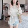 Irregular Hollowed Out Knitted Women's Summer Design Sense Tied Waist and Sun Protection Shirt Paired with Air Conditioning Cover Top