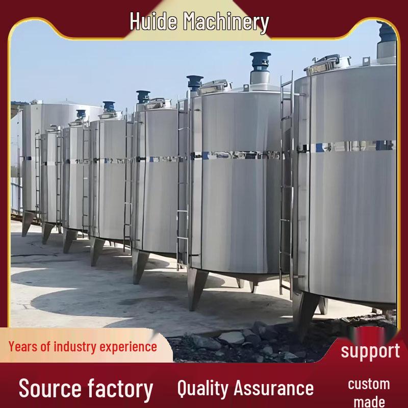Stainless Steel 304 Large Liquid Mixing Tank with Strong Stability