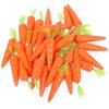Easter Decoration Simulation Mini Carrot Artificial Foam Vegetable Carrots Easter Party Home Decor Ornaments Kids Gift DIY Craft
