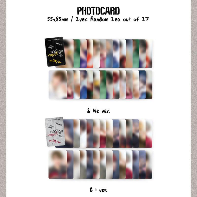 n.SSign 2-й МИНИ-АЛЬБОМ «Happy &» (МЫ / Я вер. )