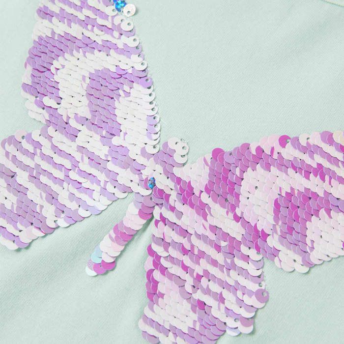 Children's T-shirt with Short Sleeves Light Mint 92/104/116/128/140