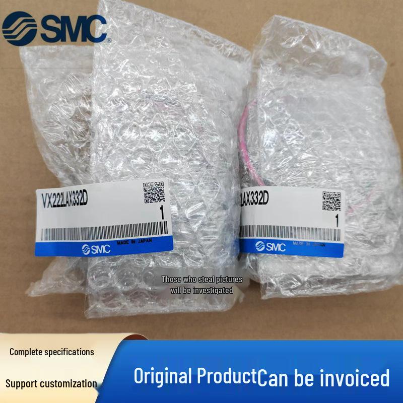 SMC Direct-Acting 2-Port Solenoid Valve VX222 Series