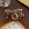 Opening Design Metal Bracelet Handmade Hand Ornament Wire Winding Cuff Bracelet  Jewelry Gifts