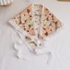 Women Lace Triangle Scarf Sweet Girls Sunscreen Scarf Spring Summer French Beach Style Hair Tie Vintage Female Lady Muslim Hijab
