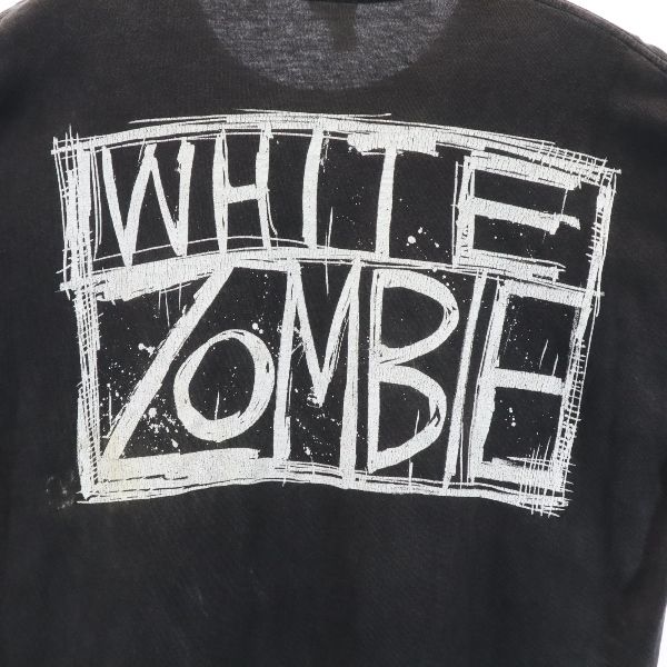 White Zombie 90-е FREAKAZOID HEAVEN Двусторонняя печать Сделано в США Футболка с коротким рукавом Мужская Б/У