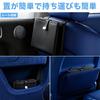 Rloao Car Trash Foldable Storage Box with Garbage Large Car Foldable Trash Can for Back Seat and Passenger Car Suitable for Everyday Use X 17 X 15