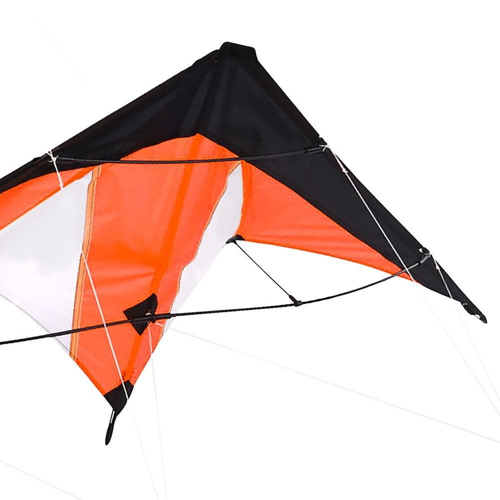 Dual-Line Stunt Kite Orange 120x50cm