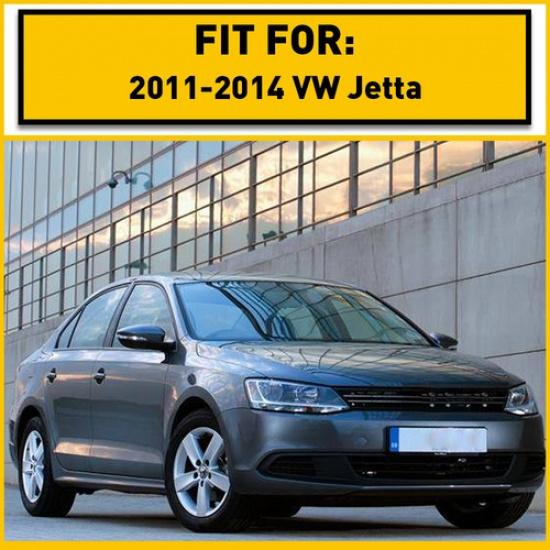 Передняя противотуманная фара Бампер Накладка Безель Левая и правая сторона Для VW Jetta 2011-2014