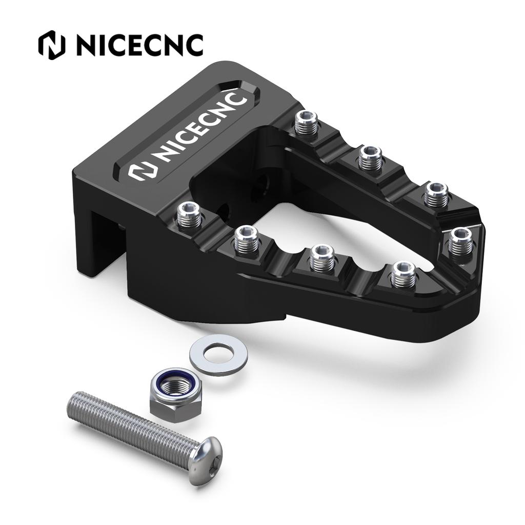 NICECNC For Honda TRX450R Rear Brake Pedal Tip For ATV HONDA TRX 450ER 2006-2014 450R 46510-HP1-305 Aluminum Enlarged Pedal