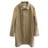 417EDIFICE ZOZO Collaboration Stainless Collar Coat MS Brown Men's Used