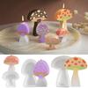 Multifunctional Mushroom Shaped Silicone Mold DIY Mushroom Silicone Mold for Home Decors and Crafts Ornaments Sculpture