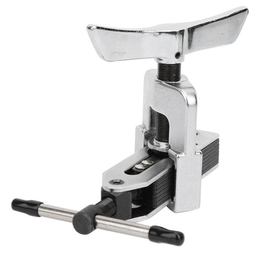 Развальцовочное устройство для кондиционирования воздуха 3/16 дюйма - 3/4 дюйма (4-19мм) Разрезанная медная труба Универсальный инструмент для развальцовки тормозных трубок Устройство для развальцовки тормозных трубок