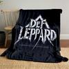 Def Leppard Logo Blanket for All Seasons Blanket Lunch Break Throw Gift