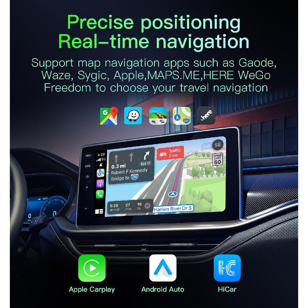 Беспроводной адаптер Android Auto и CarPlay