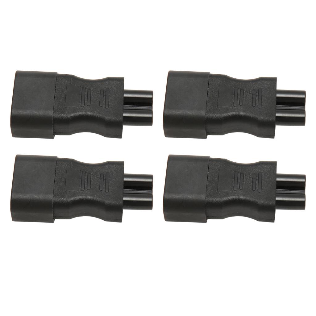 4pcs IEC320 C14 To IEC320 C5 Power Adapter Professional Copper Computer Power Adapter for PDU