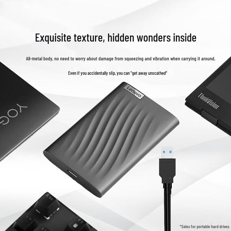 Lenovo F309Pro 2TB Portable USB 3.0 External Hard Drive