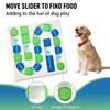Yousheng Pet Puzzle Toy Нескользящий дозатор лакомств для домашних животных Поднос для медленного кормления Интерактивная игрушка для умственной стимуляции собак Товары для животных