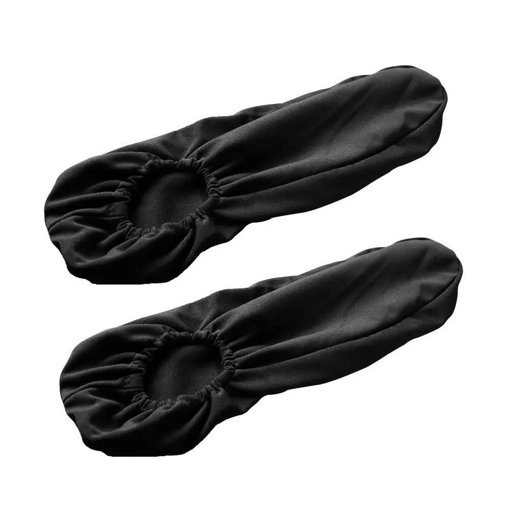 2 шт. Чехол на подлокотник автомобильного сиденья, черный, универсальный, для салона автомобиля, протектор подлокотника, пыленепроницаемые автомобильные чехлы для рук S8P6