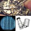 Jewelry Appreciation Microscope with LED Adjustable Jeweler Loupe Folding Handheld Magnifying Glass for Jewelry Observation