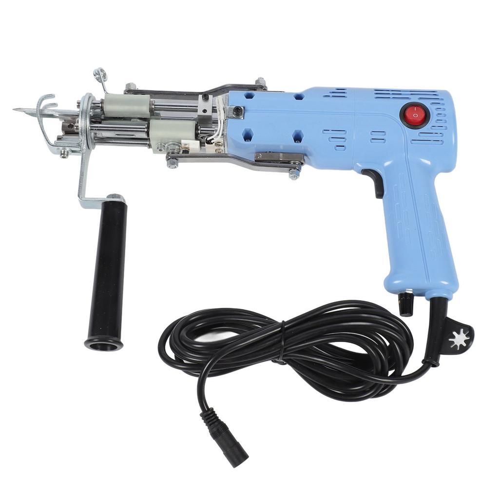 Tufting Starter Kit Cut Loop Pile 2 In 1 Adjustable Pile Height 200W Low Noise Rug Tufting Tool for