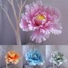 1 шт., разные размеры, цветочный фон, шелковый реквизит для съемки, голова пиона, имитация цветка, домашний декор