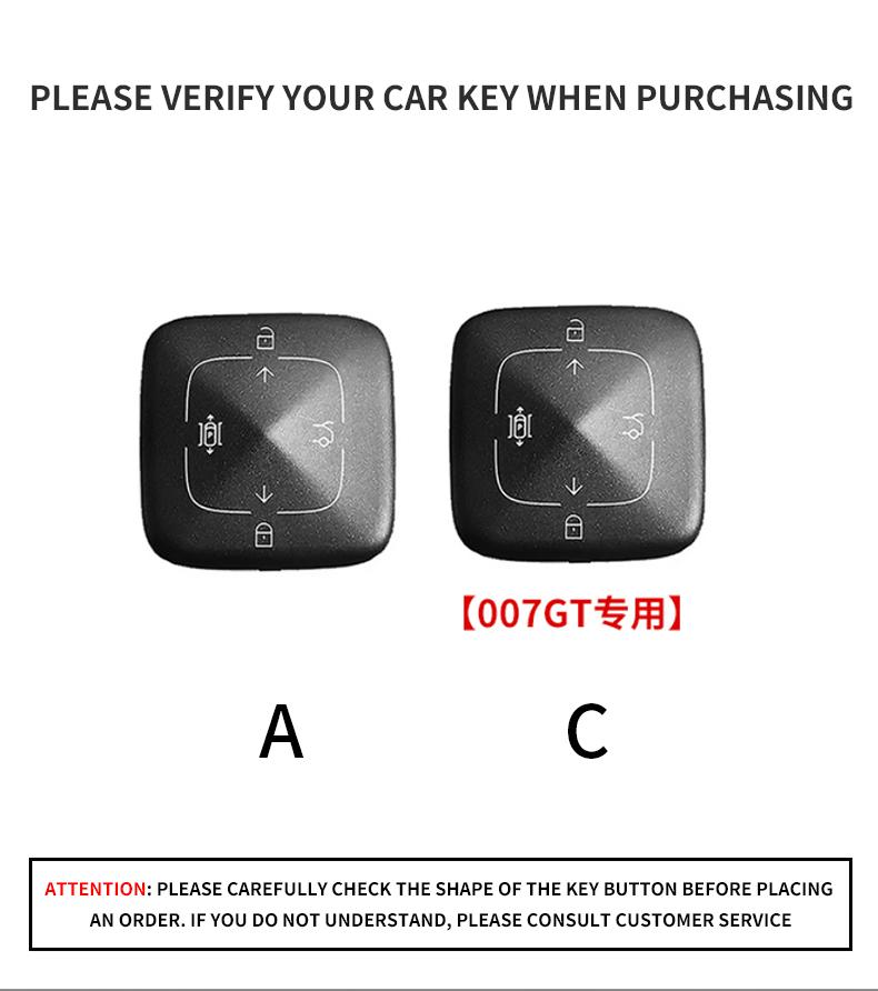 Кожаный чехол для автомобильного брелока-ключа для ZEEKR X MIX 007GT 7X 9X 007 009 001 FR Противоцарапающийся Прочный Защитный корпус для автомобильного ключа Аксессуары